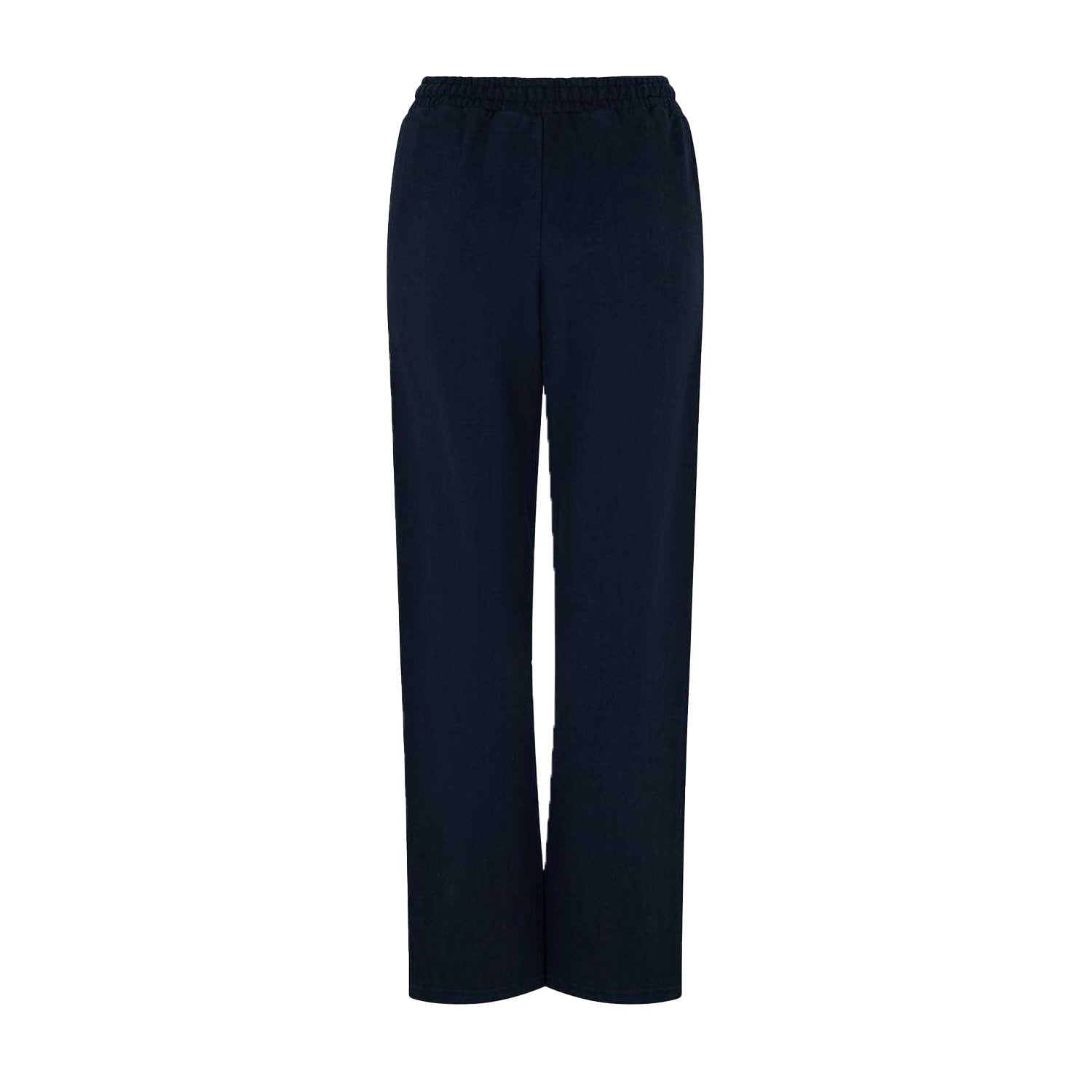 Navy - Back - 4th & Reckless Womens-Ladies Wide Leg Trousers