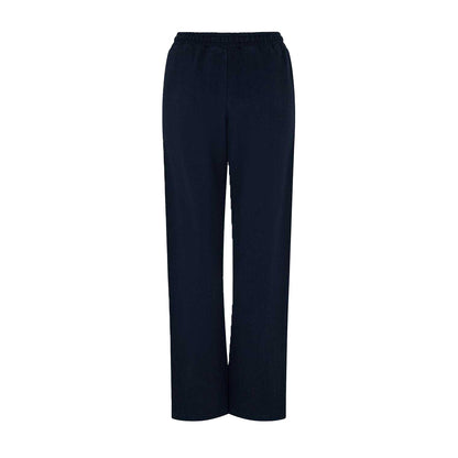 Navy - Back - 4th & Reckless Womens-Ladies Wide Leg Trousers