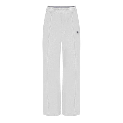 Grey - Front - 4th & Reckless Womens-Ladies Wide Leg Trousers