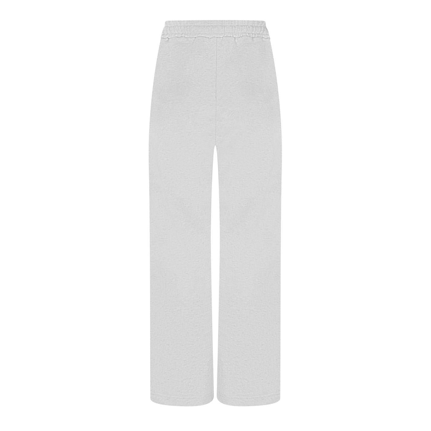 Grey - Back - 4th & Reckless Womens-Ladies Wide Leg Trousers