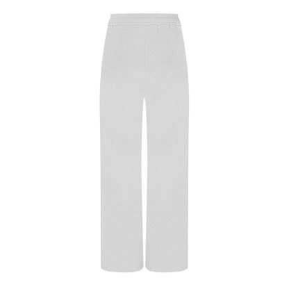 Grey - Back - 4th & Reckless Womens-Ladies Wide Leg Trousers