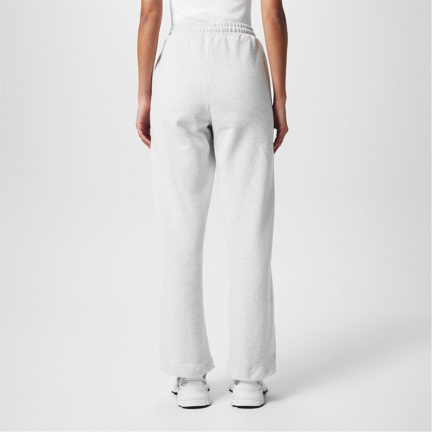 Grey - Lifestyle - 4th & Reckless Womens-Ladies Wide Leg Trousers