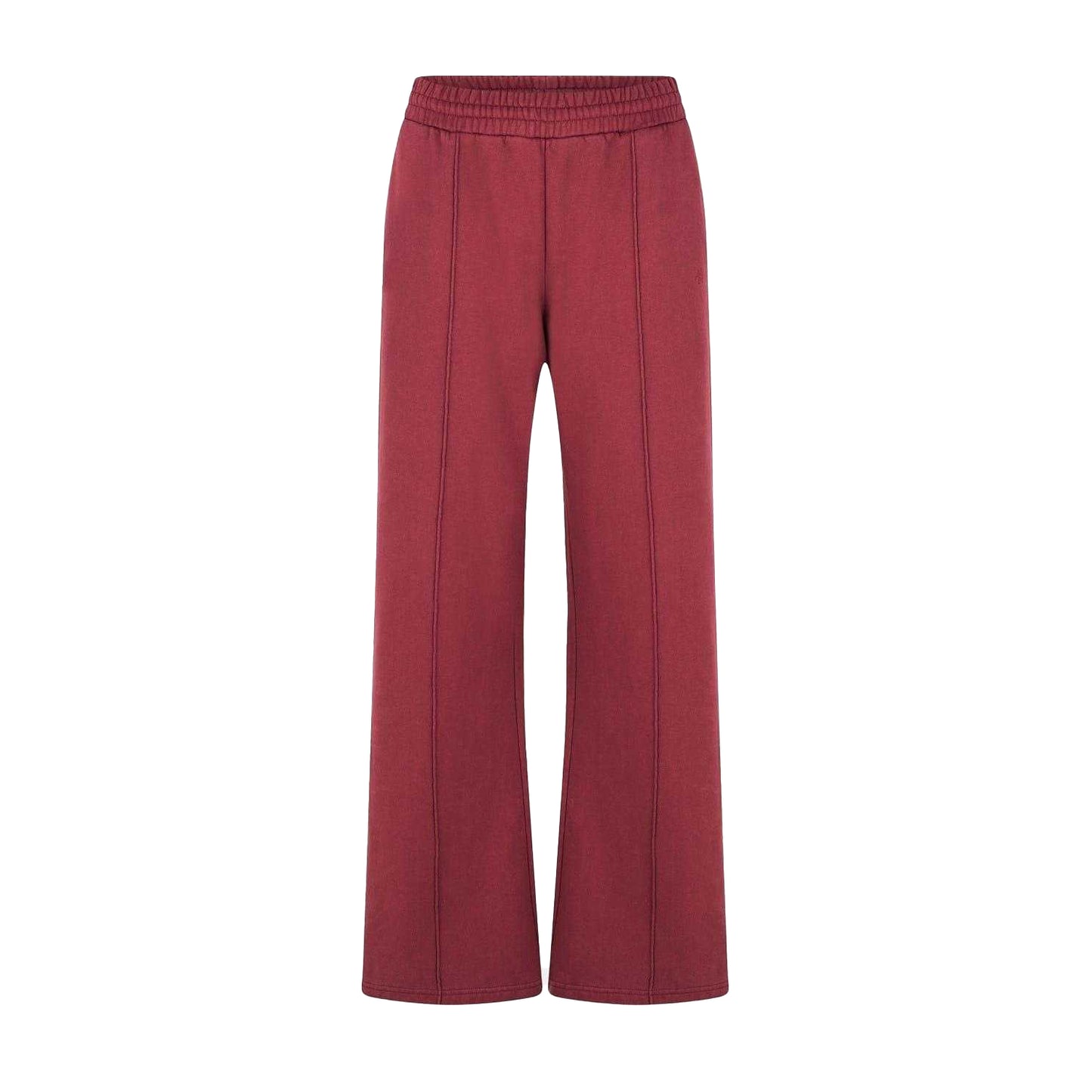 Berry - Front - 4th & Reckless Womens-Ladies Wide Leg Trousers