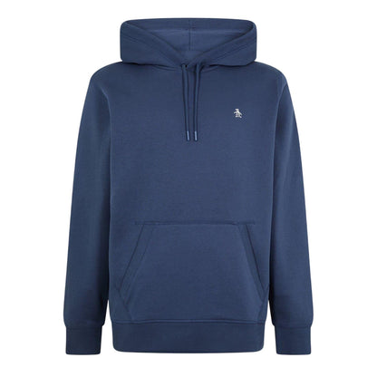 Yale Blue - Front - Original Penguin Mens Fleece Hoodie