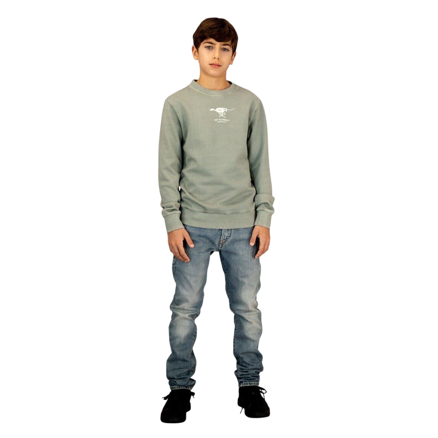 Mercury - Lifestyle - G-Star Boys Graphic Print Crew Neck Sweatshirt