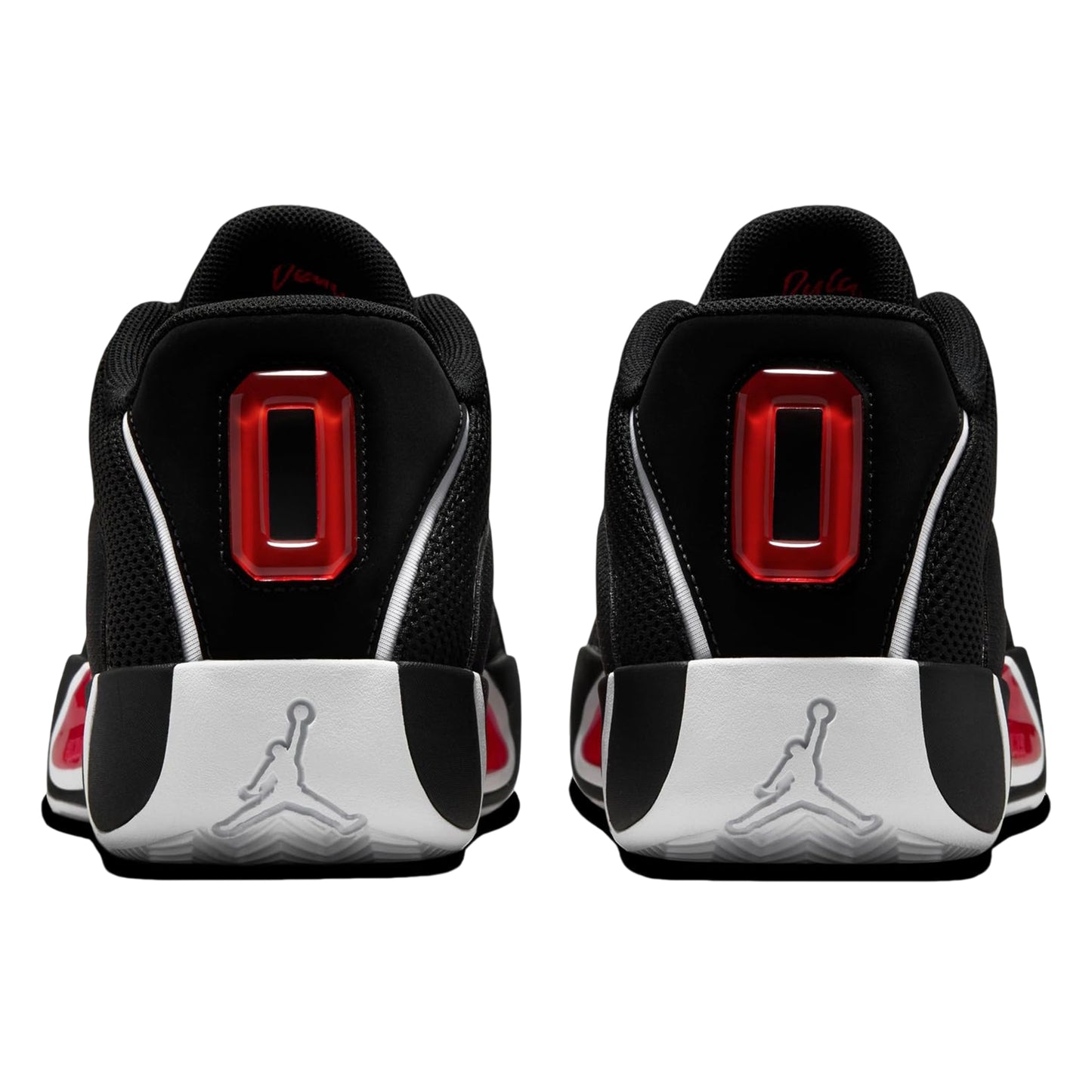 Black-Red - Back - Nike Mens Air Jordan Tatum Baseball Trainers