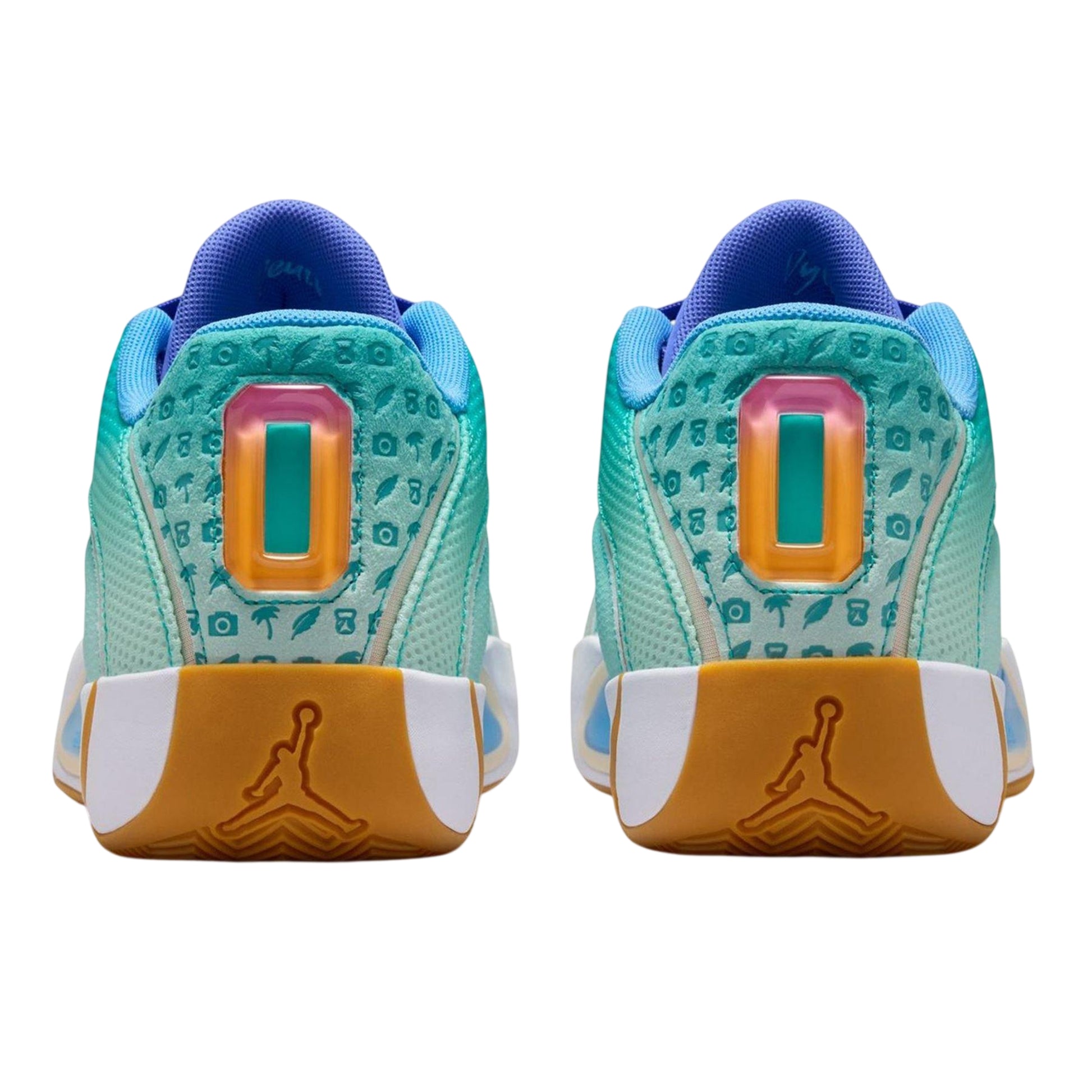 Cactus-Mint - Back - Nike Mens Air Jordan Tatum Baseball Trainers