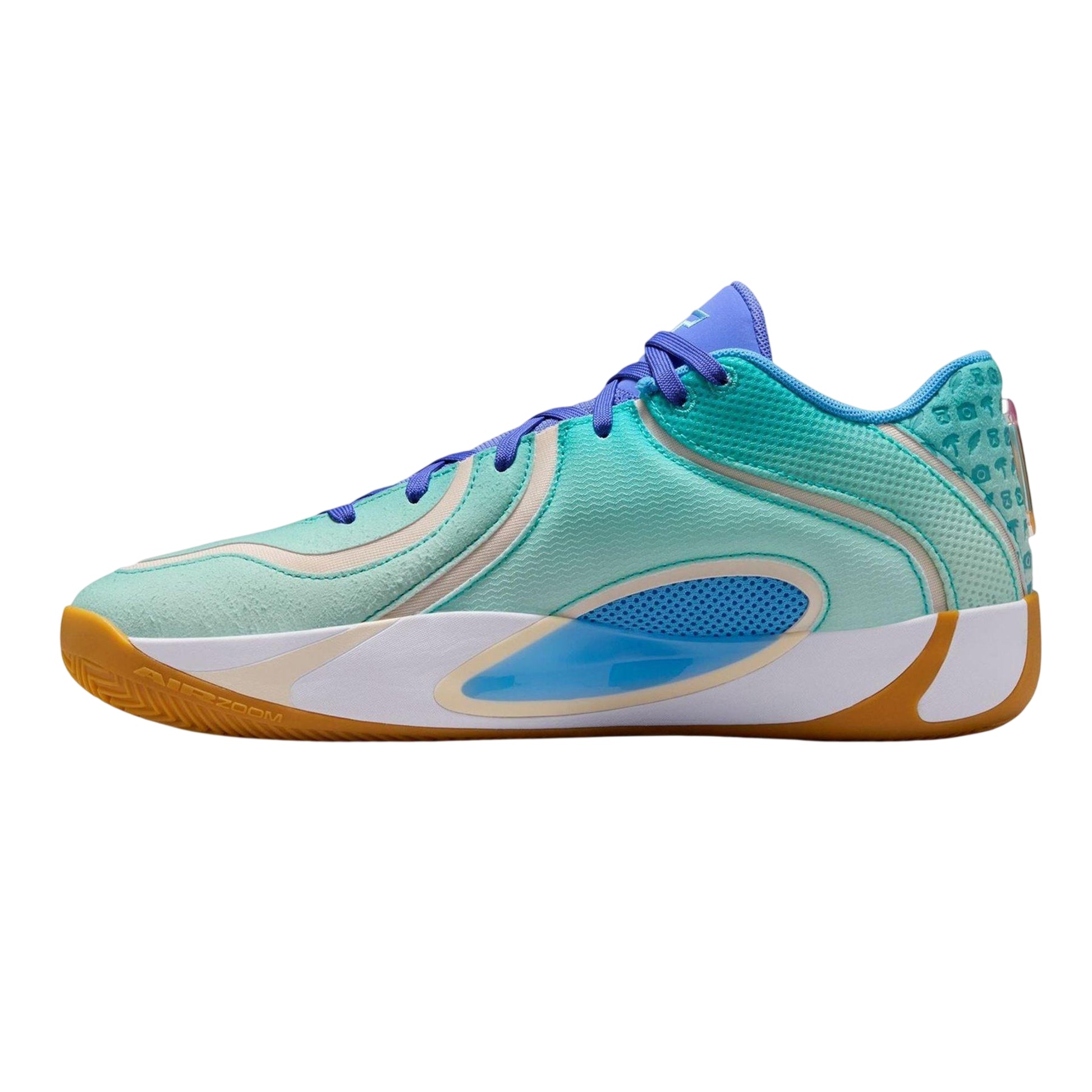 Cactus-Mint - Side - Nike Mens Air Jordan Tatum Baseball Trainers