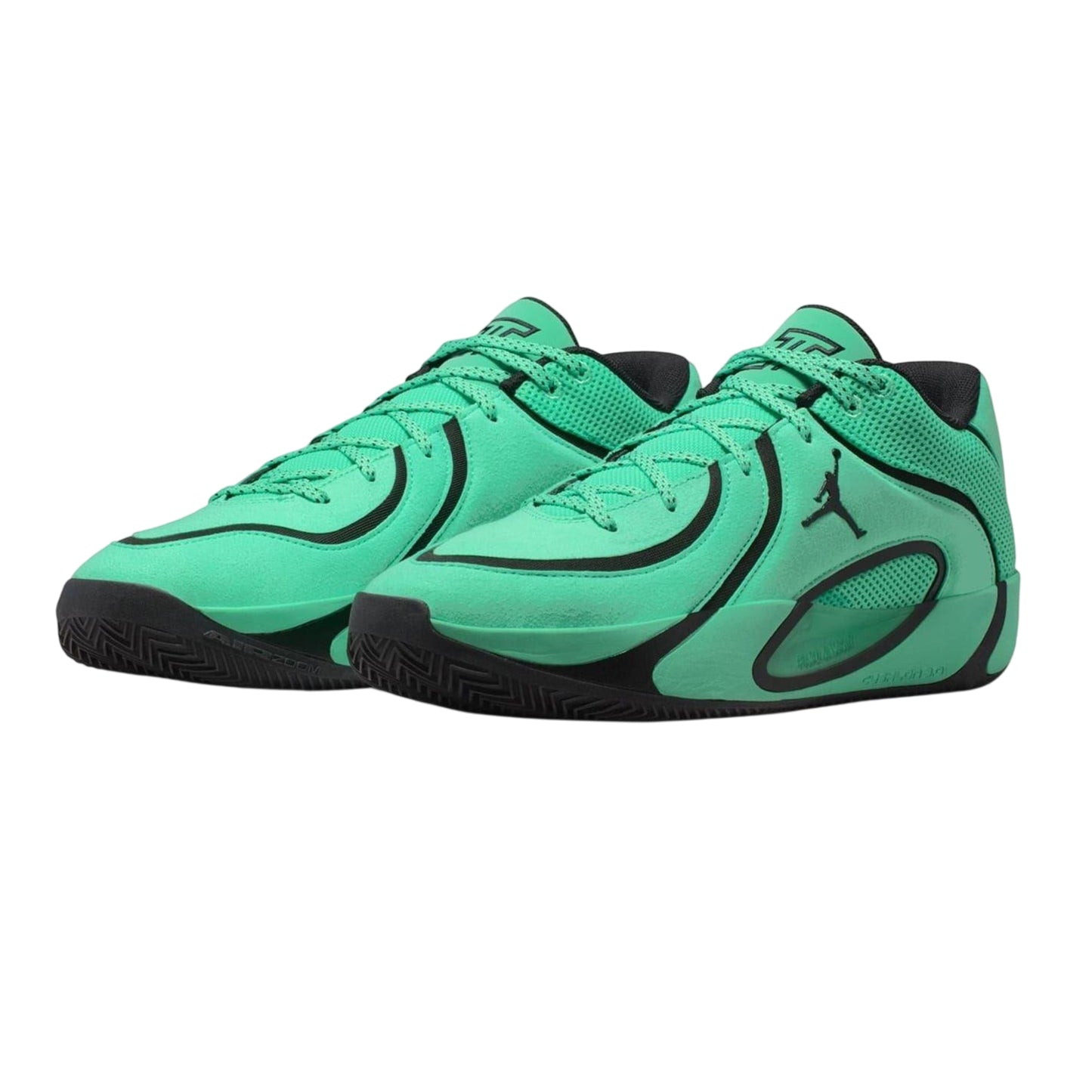 Green-Black - Front - Nike Mens Air Jordan Tatum Baseball Trainers