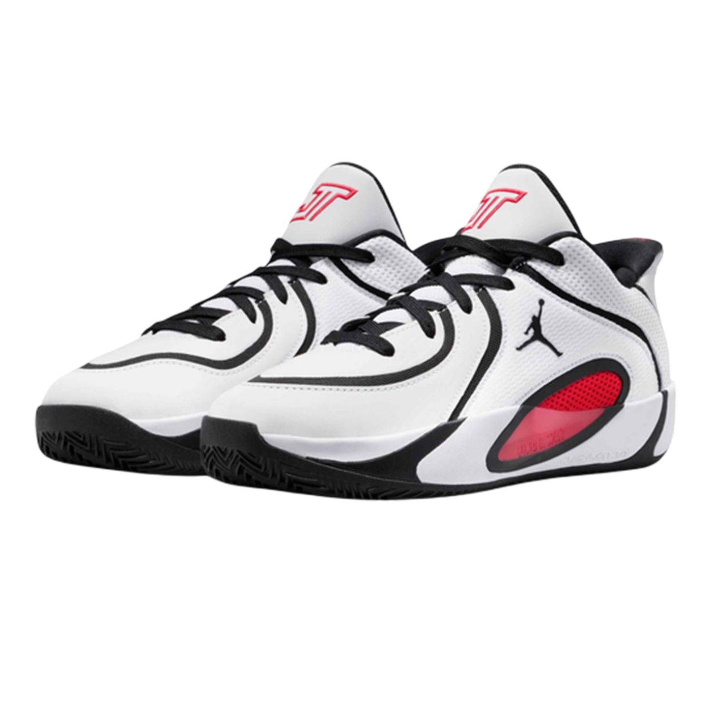 White-Red - Front - Nike Mens Air Jordan Tatum Baseball Trainers