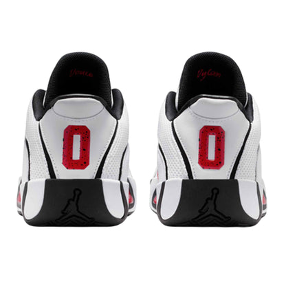 White-Red - Back - Nike Mens Air Jordan Tatum Baseball Trainers