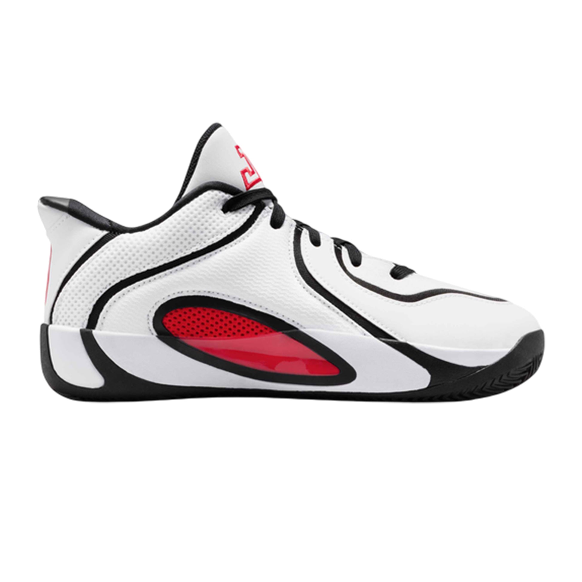 White-Red - Side - Nike Mens Air Jordan Tatum Baseball Trainers