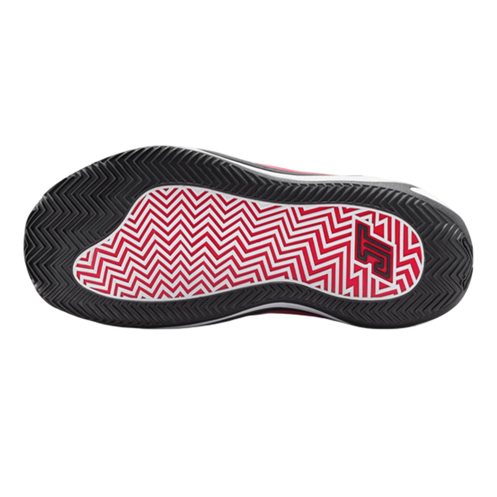 White-Red - Pack Shot - Nike Mens Air Jordan Tatum Baseball Trainers