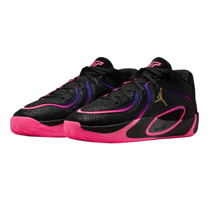 Black-Pink - Front - Nike Mens Air Jordan Tatum Baseball Trainers