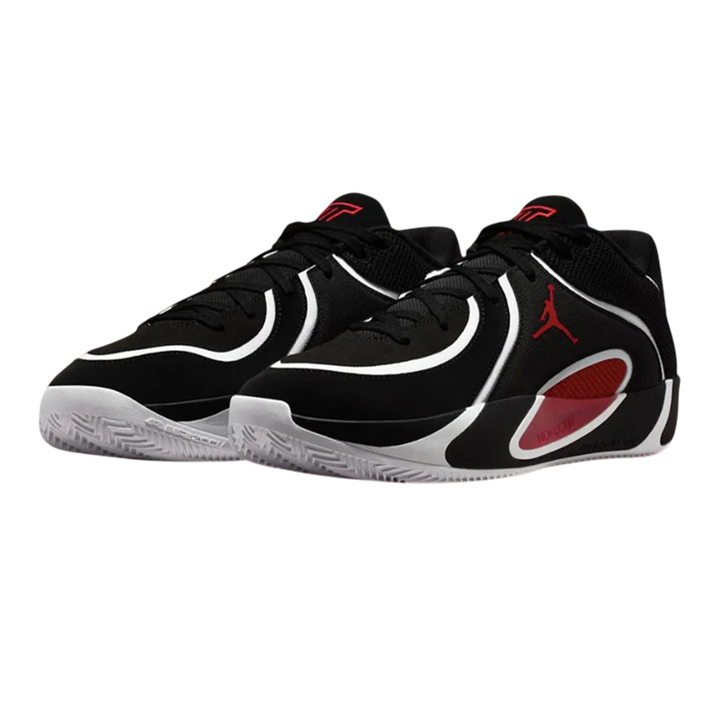 Black-Red - Front - Nike Mens Air Jordan Tatum Baseball Trainers