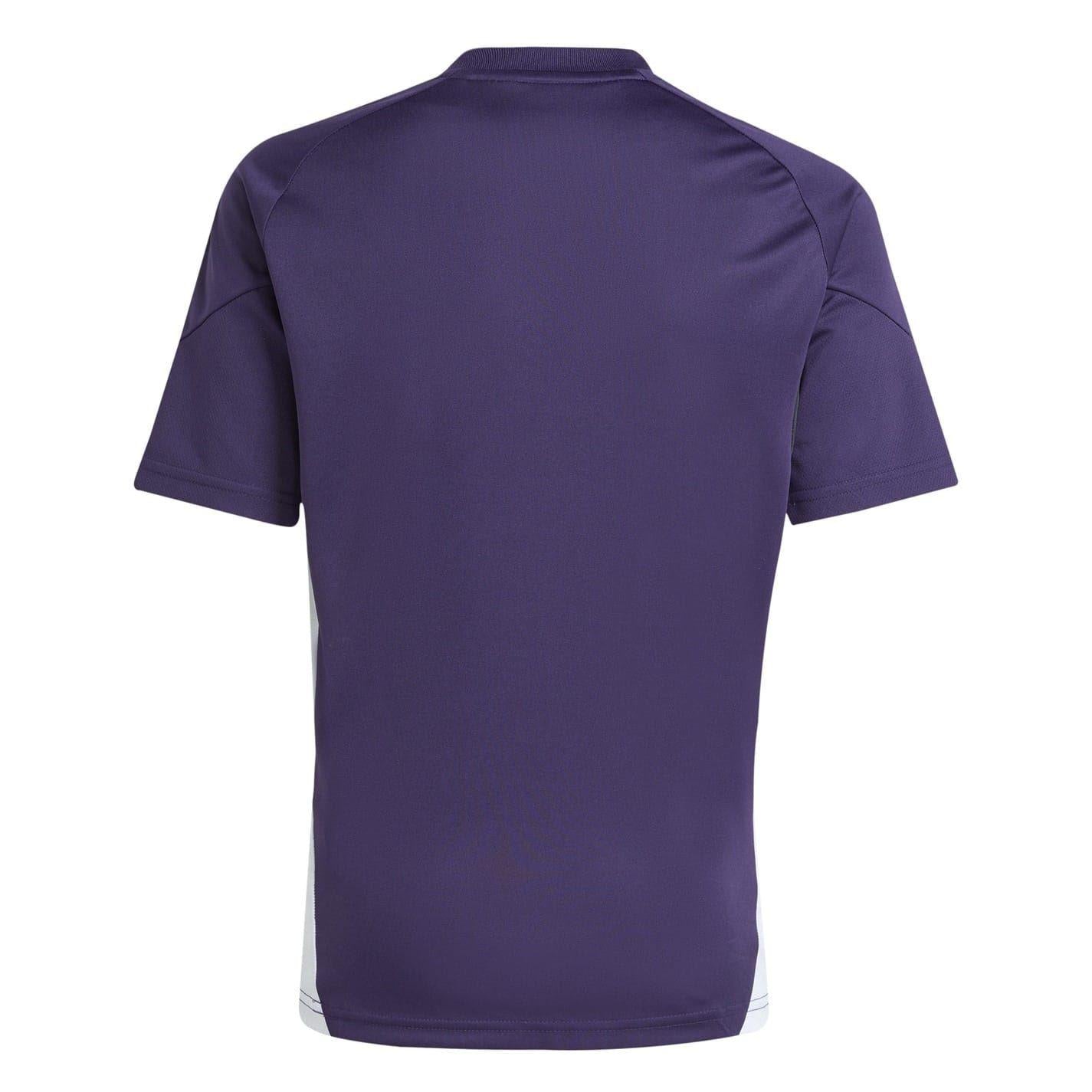 Red - Back - Adidas Childrens-Kids Tiro 25 Competition Manchester United FC Training Jersey
