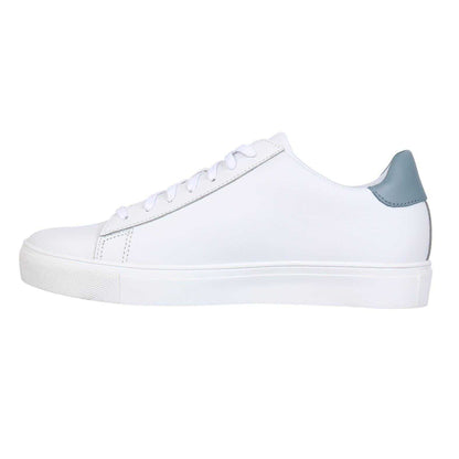 White - Back - Jack Wills Mens Leather Low Cut Trainers
