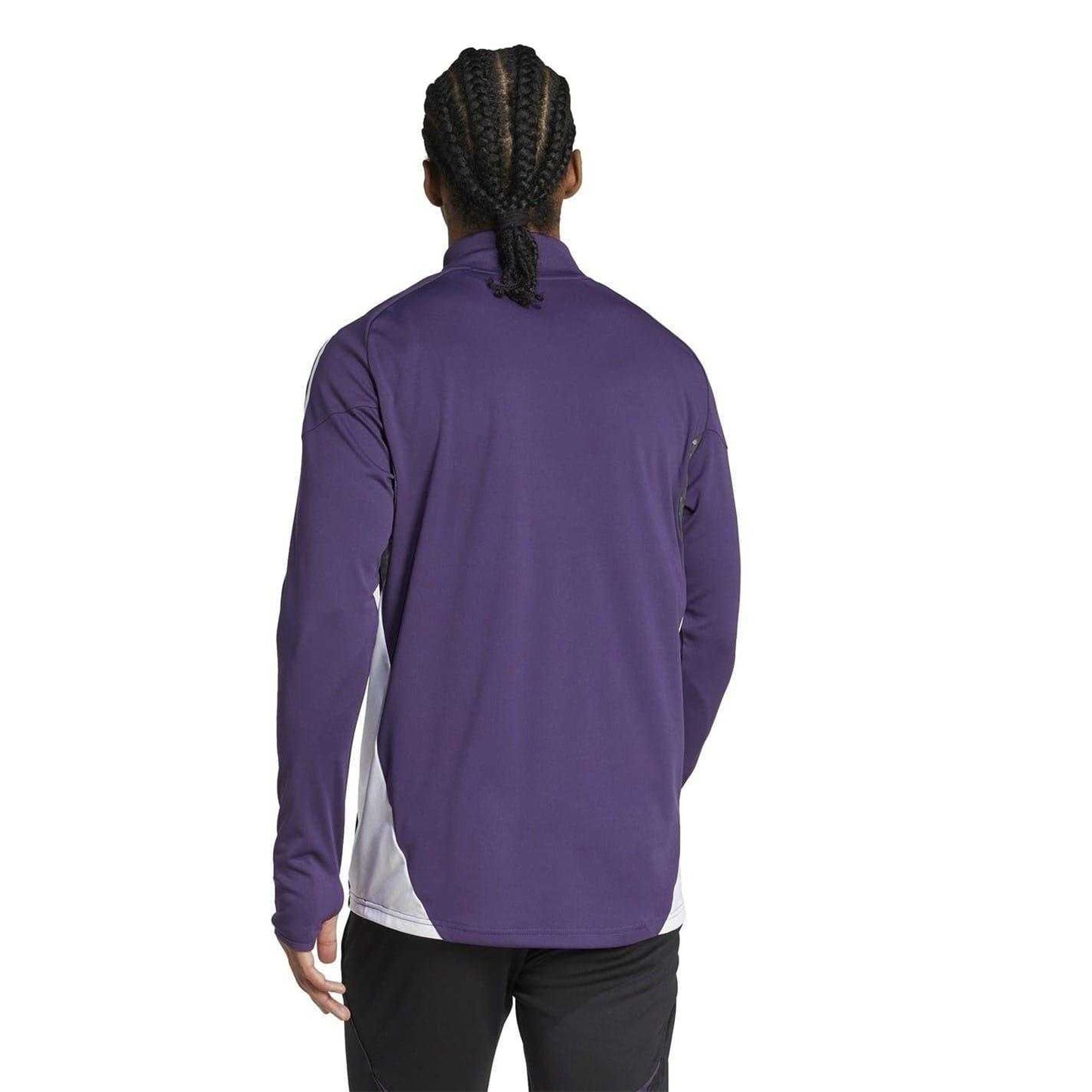 Purple - Back - Adidas Mens Tiro 25 Competition Training Top