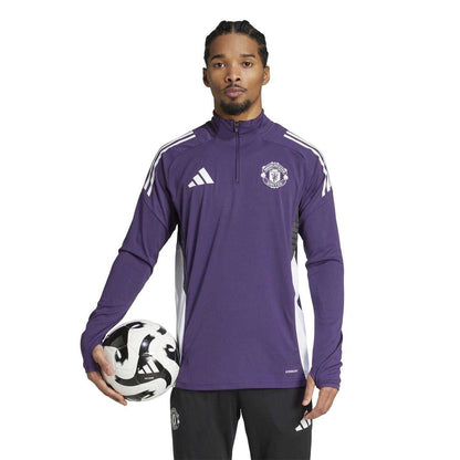 Purple - Side - Adidas Mens Tiro 25 Competition Training Top