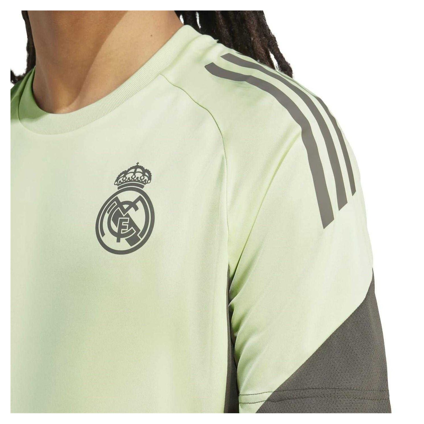 Green - Side - Adidas Unisex Adult Tiro 25 Competition Real Madrid CF Training Jersey