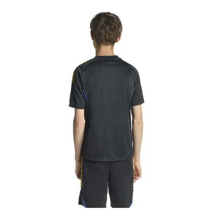 Black - Lifestyle - Adidas Childrens-Kids Tiro 25 Competition Manchester United FC Training Jersey