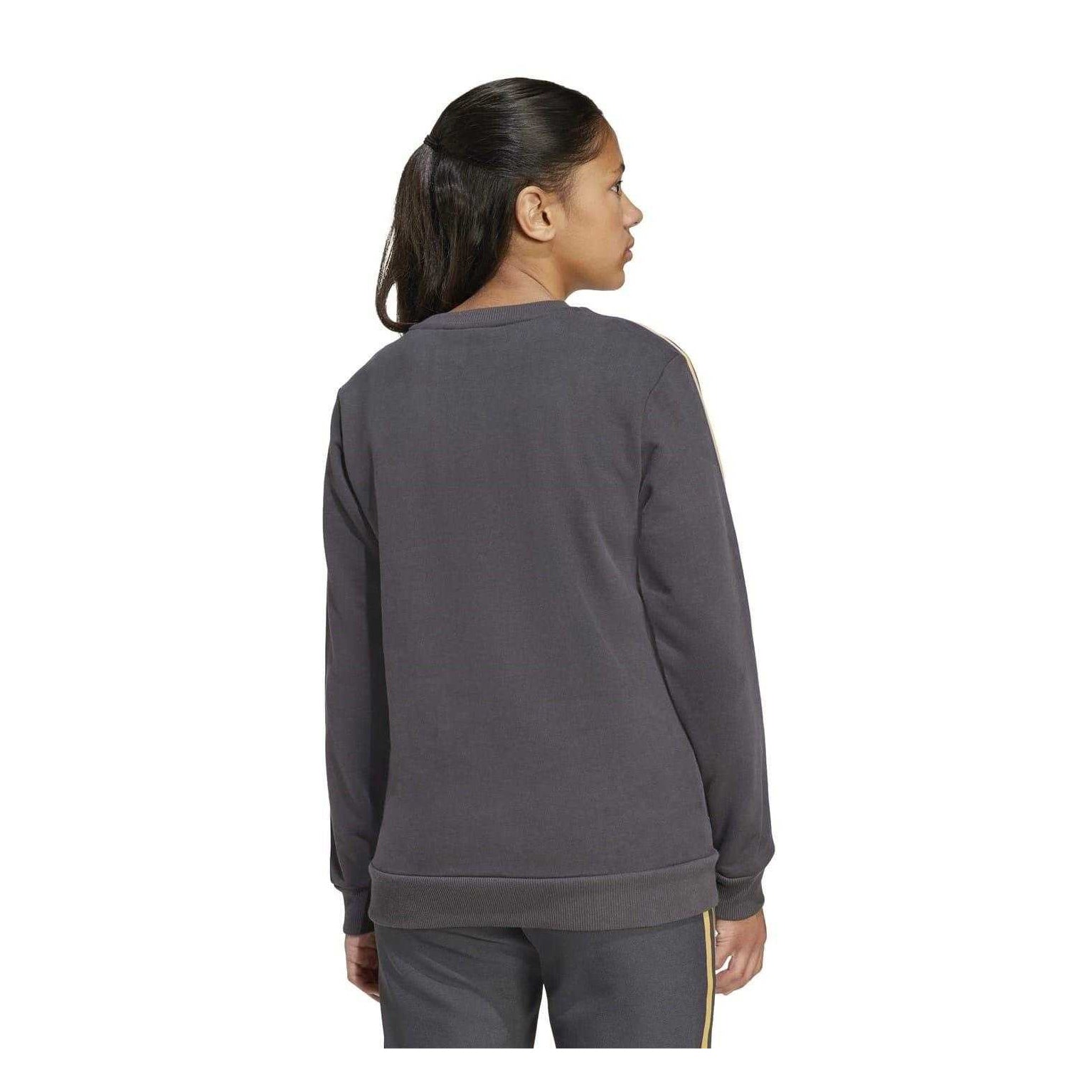 Black - Back - Adidas Childrens-Kids Terrace Icons Manchester United FC Sweatshirt