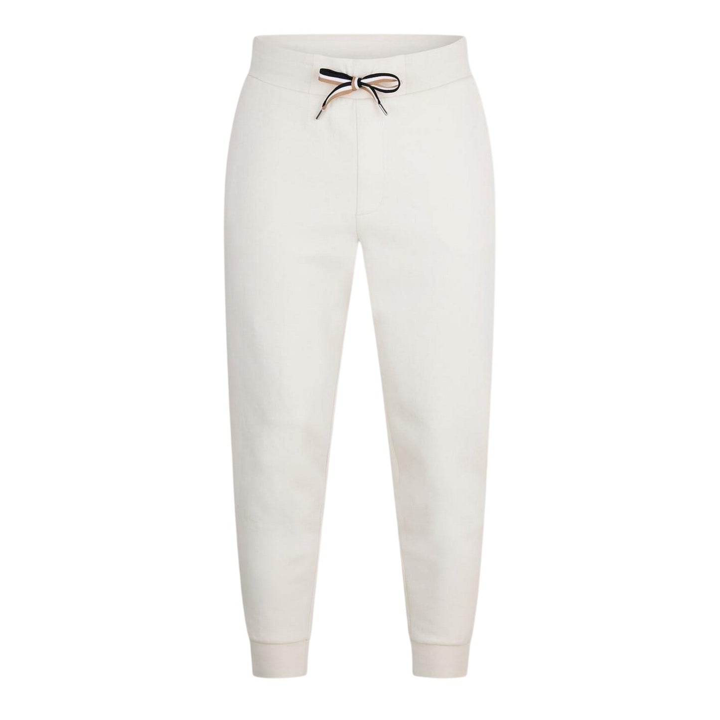 White - Front - Boss Mens Larsen Slim Joggers