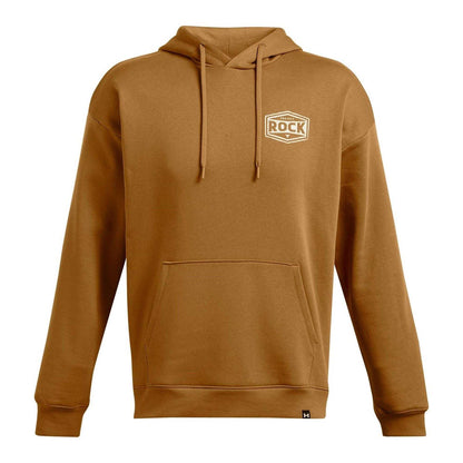 Yellow - Front - Under Armour Mens Project Rock Hoodie