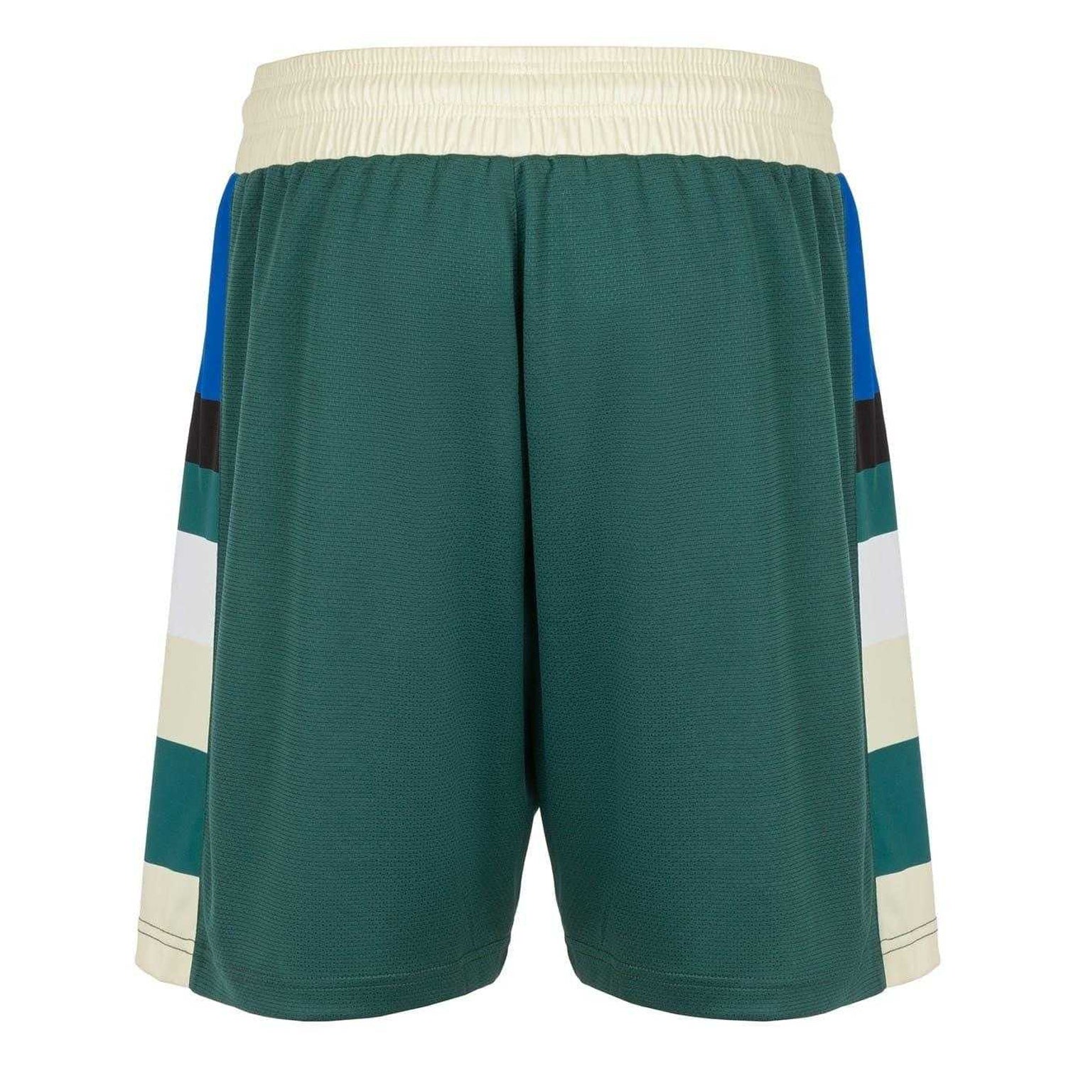 Green - Back - Everlast Mens Logo Contrast Waistband Relaxed Fit Shorts