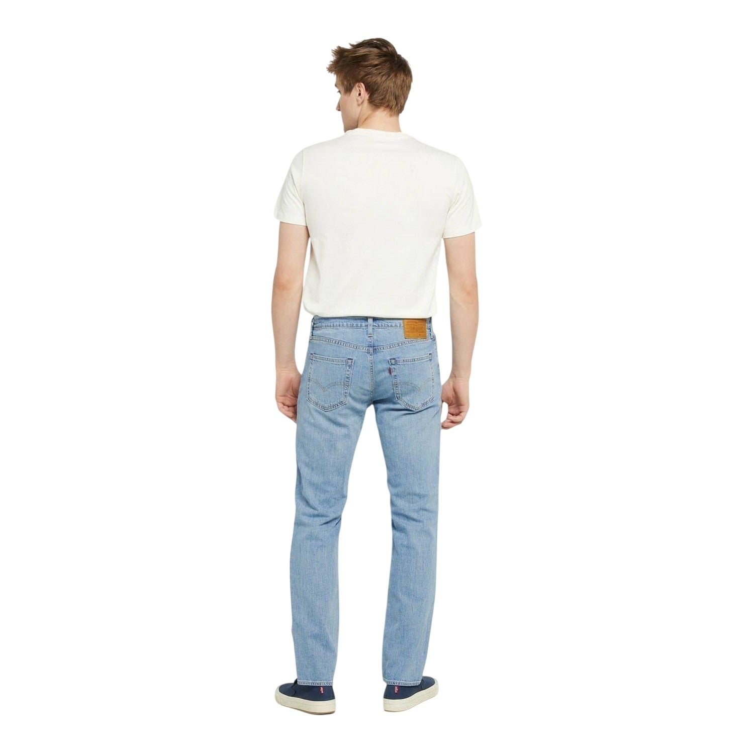 Horizon Blue - Back - Levis Mens 511 Patch Slim Jeans