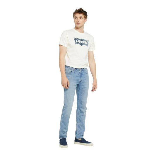 Horizon Blue - Front - Levis Mens 511 Patch Slim Jeans