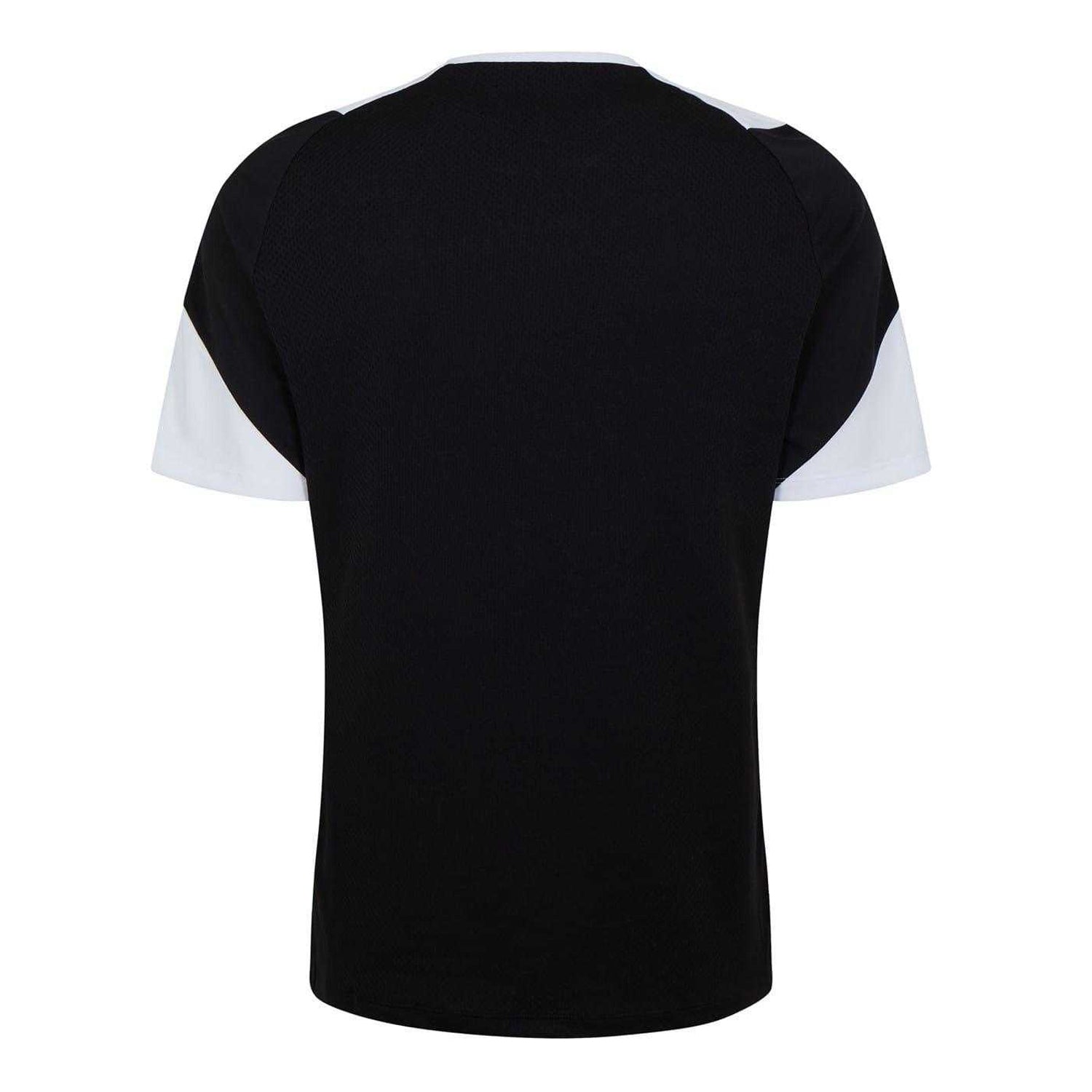 Black-White - Back - Macron Mens Barbarians 24-25 Training T-Shirt