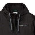 Black - Lifestyle - Lacoste Mens Hooded Quilted Cropped Padded Jacket