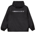 Black - Back - Lacoste Mens Hooded Quilted Cropped Padded Jacket