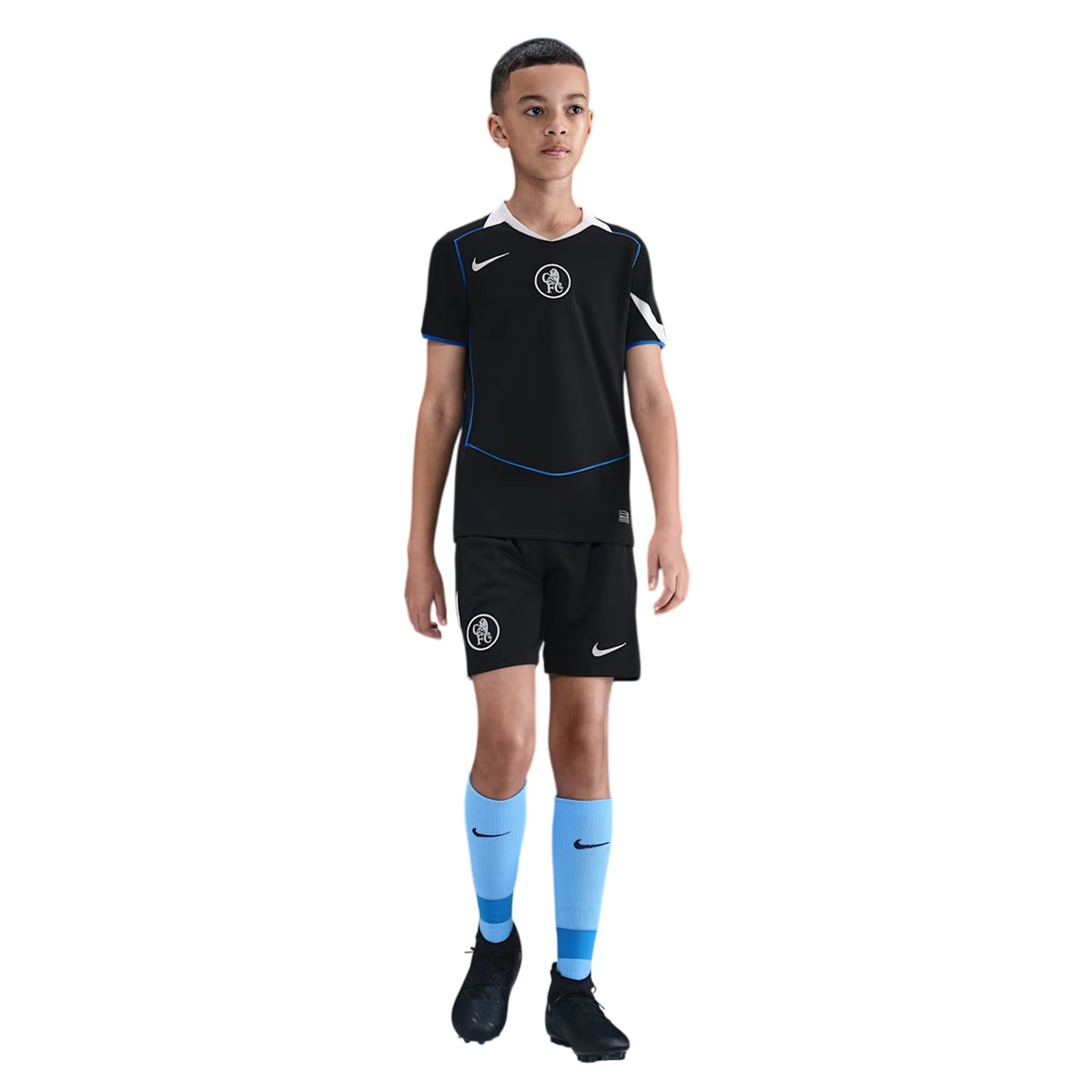 Black-Silver - Lifestyle - Nike 2025-2026 Chelsea FC Dri-FIT Third Jersey