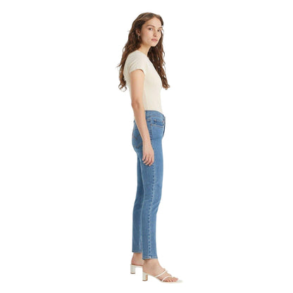 Blue - Lifestyle - Levis Womens-Ladies 311 Shaping Mid Rise Skinny Jeans