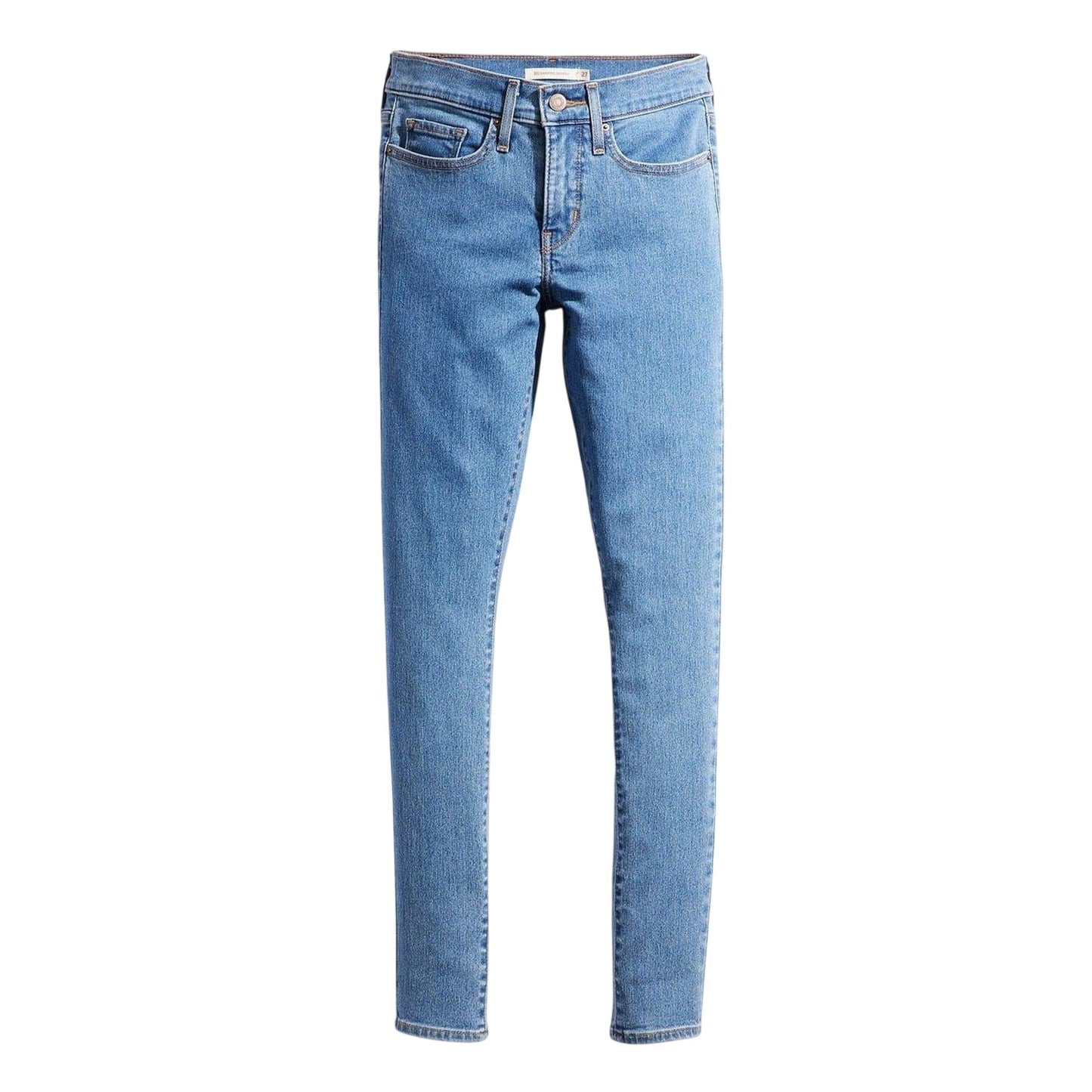 Blue - Front - Levis Womens-Ladies 311 Shaping Mid Rise Skinny Jeans