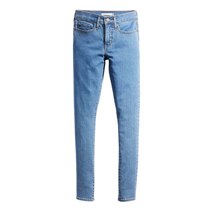 Blue - Front - Levis Womens-Ladies 311 Shaping Mid Rise Skinny Jeans