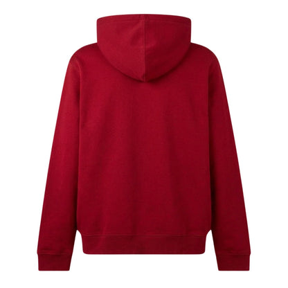 Orange - Back - Lacoste Mens Logo Hoodie