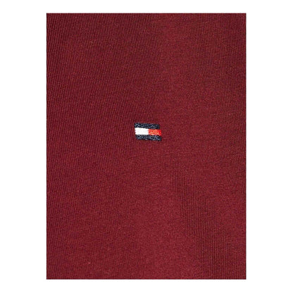 Rouge Red - Side - Tommy Hilfiger Childrens-Kids Original Embroidered Logo T-Shirt