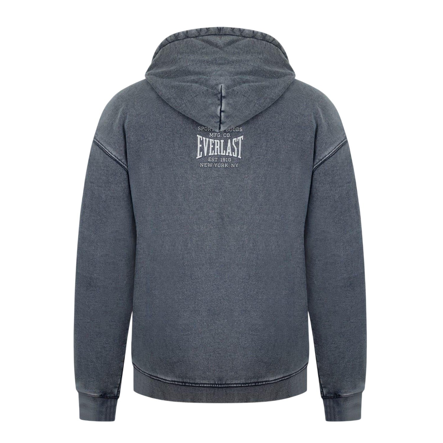 Washed Grey - Back - Everlast Mens NYC Arch Hoodie