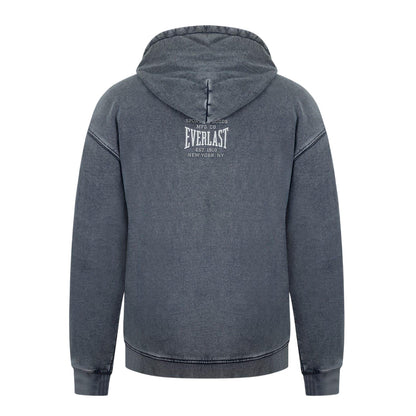 Washed Grey - Back - Everlast Mens NYC Arch Hoodie