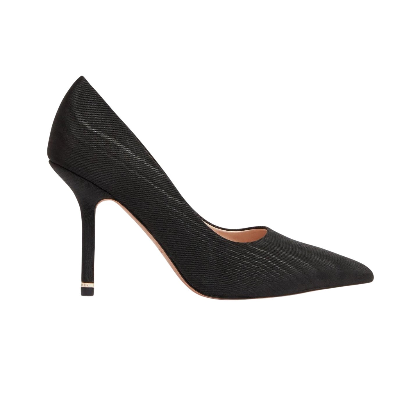 Black - Back - Ted Baker Womens-Ladies Court Shoes