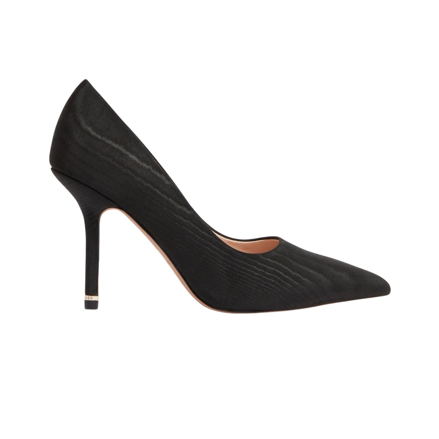 Black - Back - Ted Baker Womens-Ladies Court Shoes