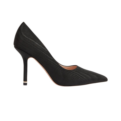 Black - Back - Ted Baker Womens-Ladies Court Shoes