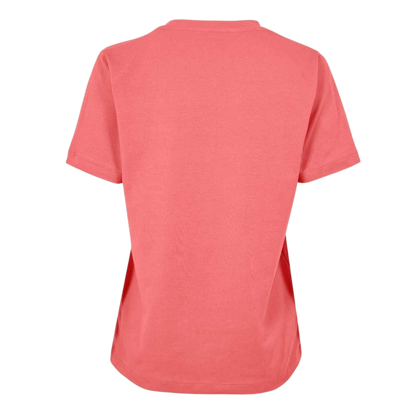 Coral Pink - Back - Biba Womens-Ladies Logo T-Shirt