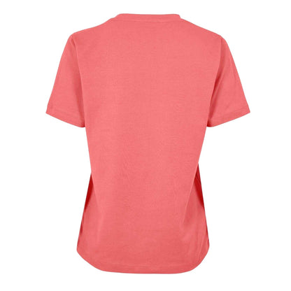Coral Pink - Back - Biba Womens-Ladies Logo T-Shirt
