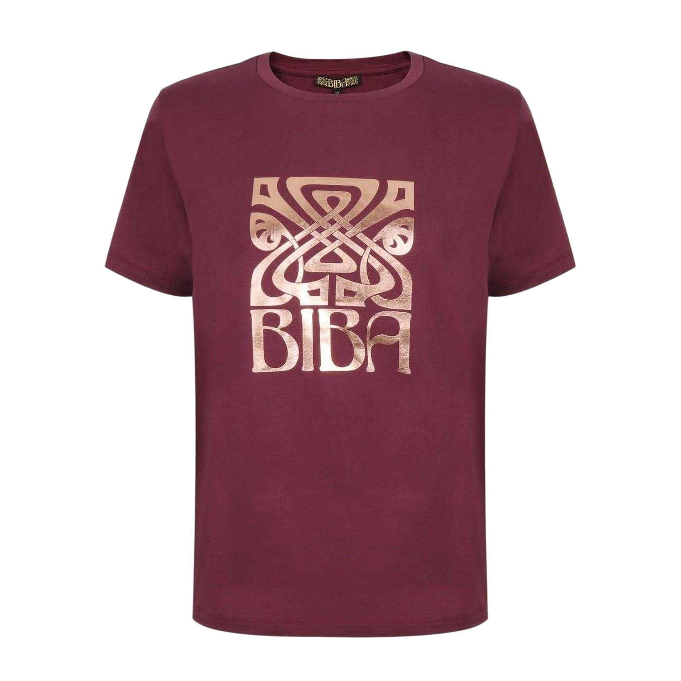 Fig - Front - Biba Womens-Ladies Logo T-Shirt