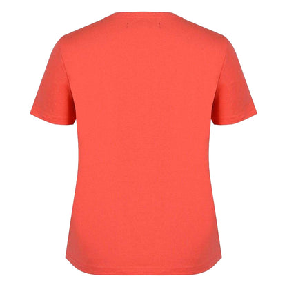 Pink - Back - Biba Womens-Ladies Logo T-Shirt