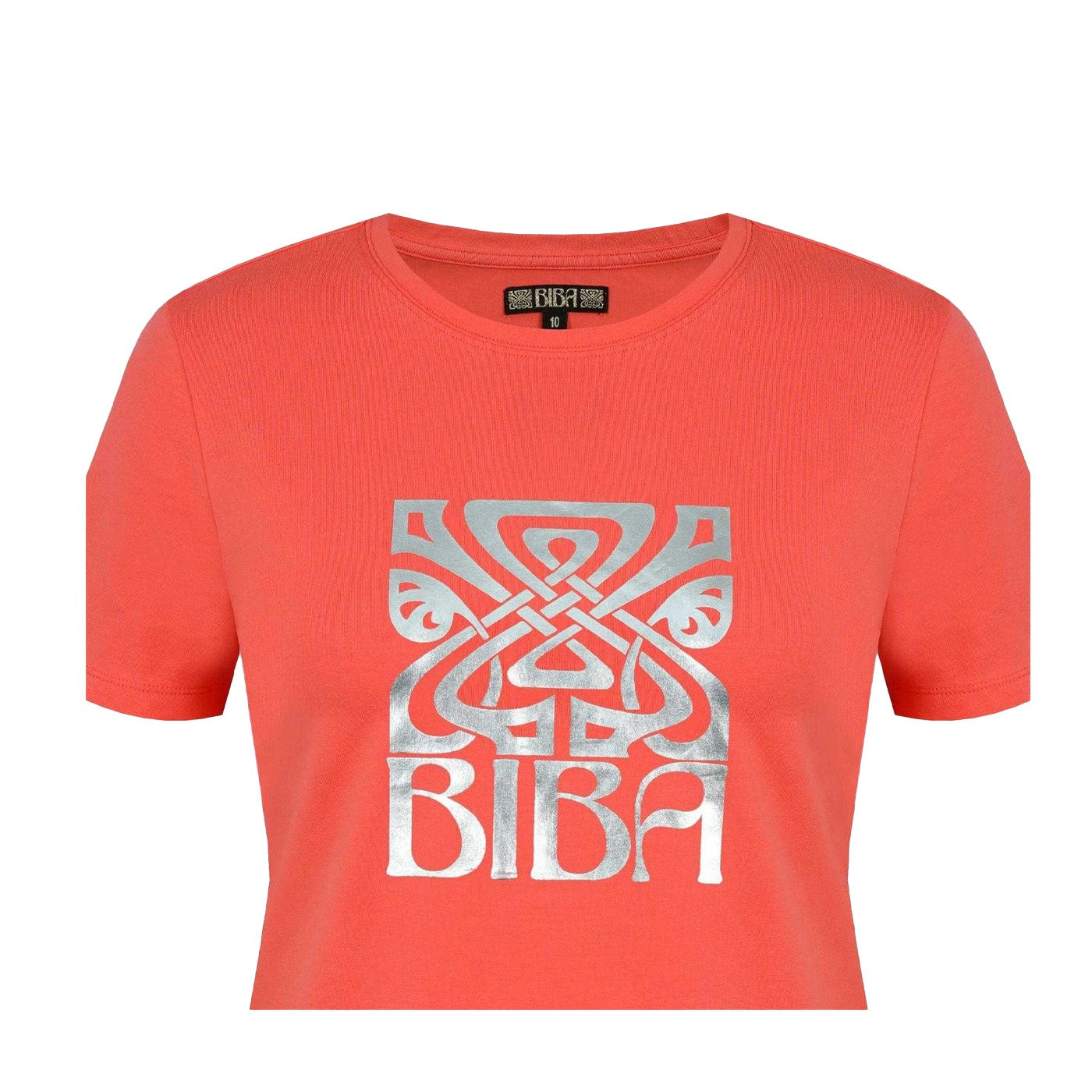 Pink - Lifestyle - Biba Womens-Ladies Logo T-Shirt